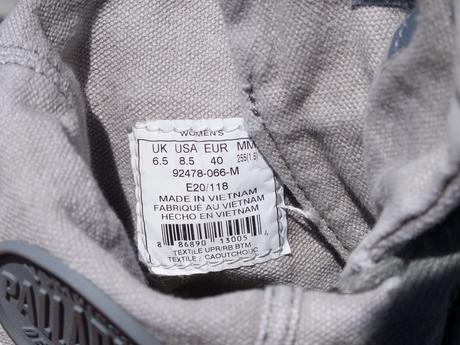 Šedé baggy paladium, 40