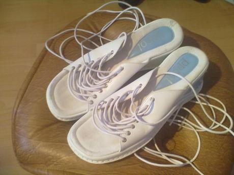 Ortopedicke topanky biele, 40