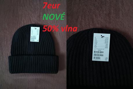 Zimné čiapky, súprava šál + čiapka, h&m