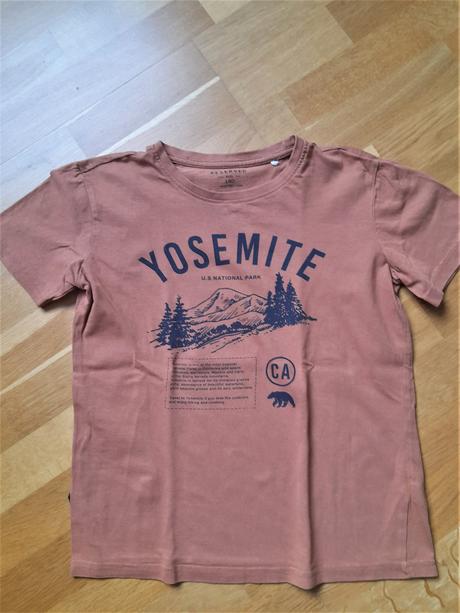 Šortky + tričko, h&m,140