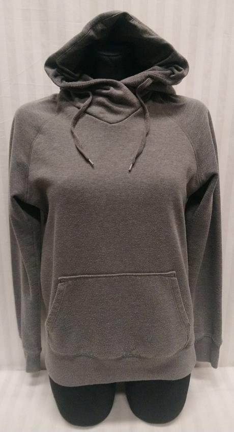 Dámska sivá mikina klokanka, h&m, s, h&m,s