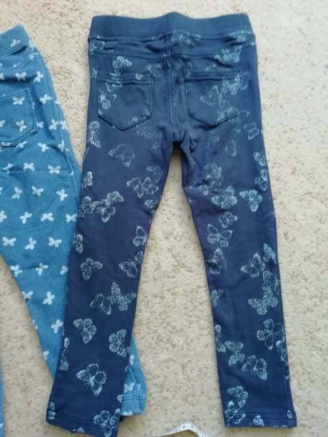 Džegínsy, cena spolu, h&m,98