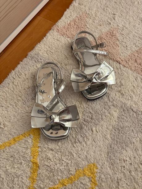 Sandale zara s mašľou, zara,30