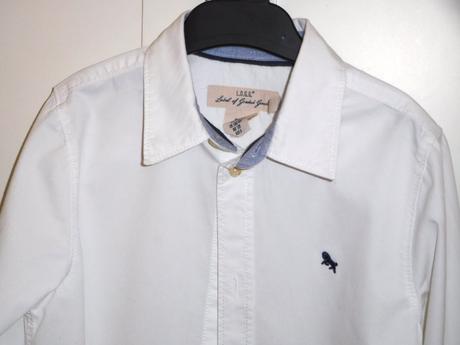 Vyskokvalitná bavlnená bielučka košeľa super stav, h&m,164