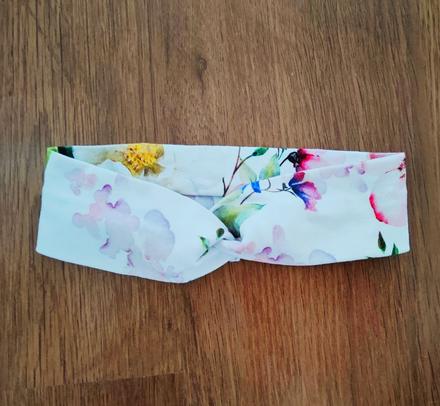 Handmade čelenka novorodenec, 