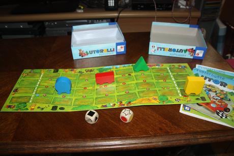 Hra farebné preteky - od 2,5 roka, 