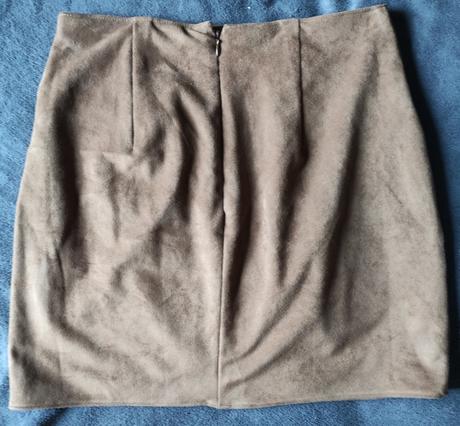 Vegan suede sukňa abercrombie & fitch, abercrombie&fitch,s