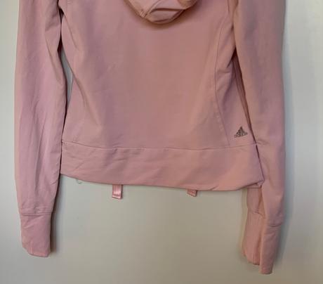 Adidas ružová mikina s kapucňou, adidas,s