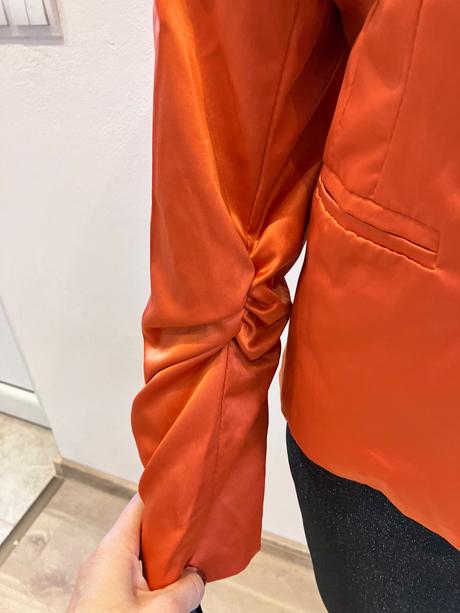 Dámske sako s nariasenými rukávmi, s