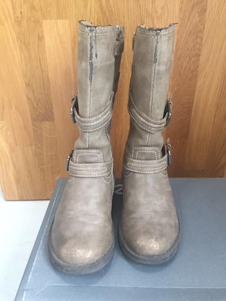 Hnedé čižmičky, cupcake,26