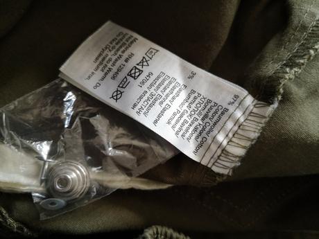 Džínsové olivové šaty rainbow, bonprix,s