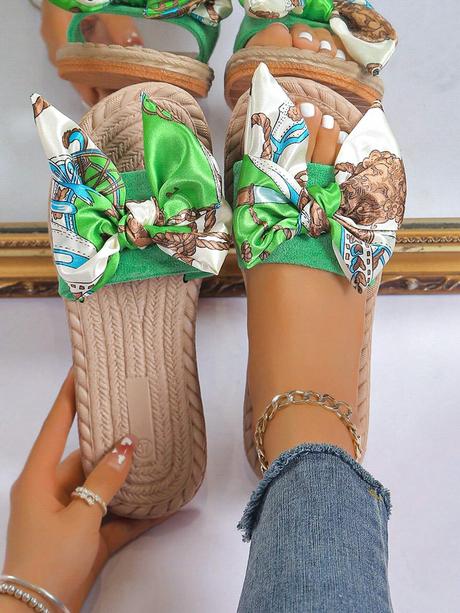 Šľapky s mašľou, 36 - 43