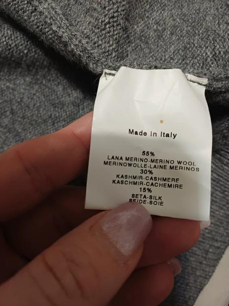 Úžasný pánsky sveter merino/cashmere č.52, l