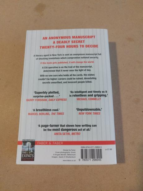 Chris pavone v anglictine xs24, 