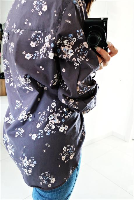 Kvetinová vzdušná blúzka, c&a,46