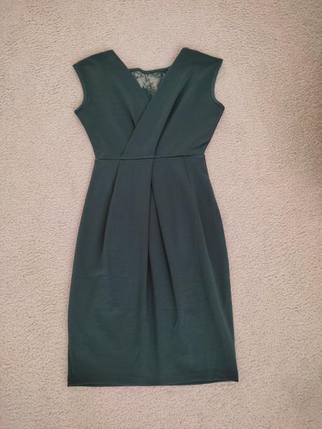 Zelené šaty, gate,xs