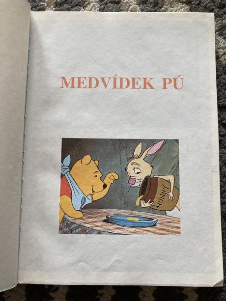 Medvídek pú pinocchio sněhurka walt disney (1991), 