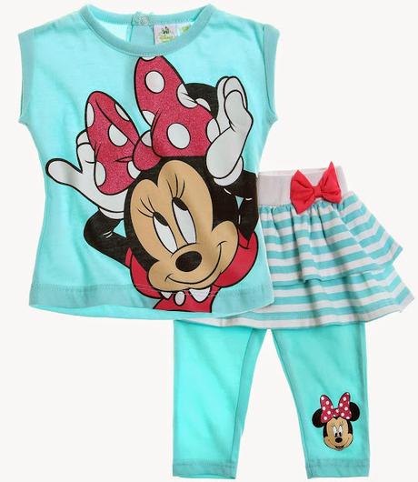 Disney minnie suprava trička a kraťasov, disney,68 / 80 / 86 / 92