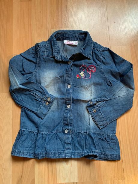 Jeansová košeľa, pepco,92