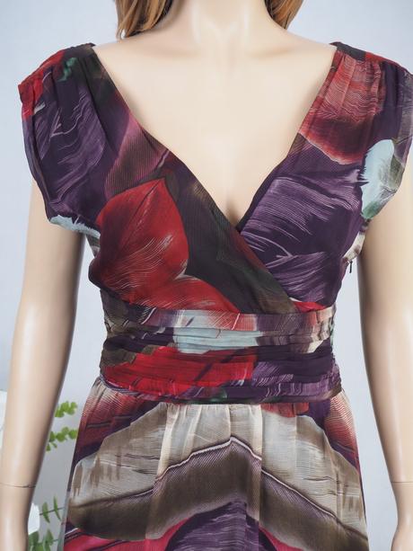 Kvalitné hodvábne šaty stockh lm, 44