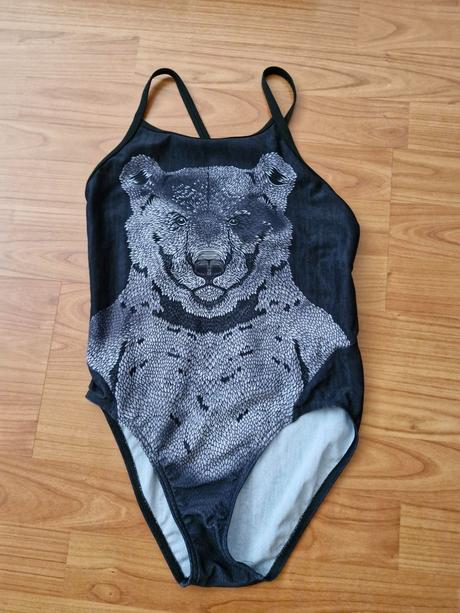 Dievcenske treningove plavky_funkita_medved, 164