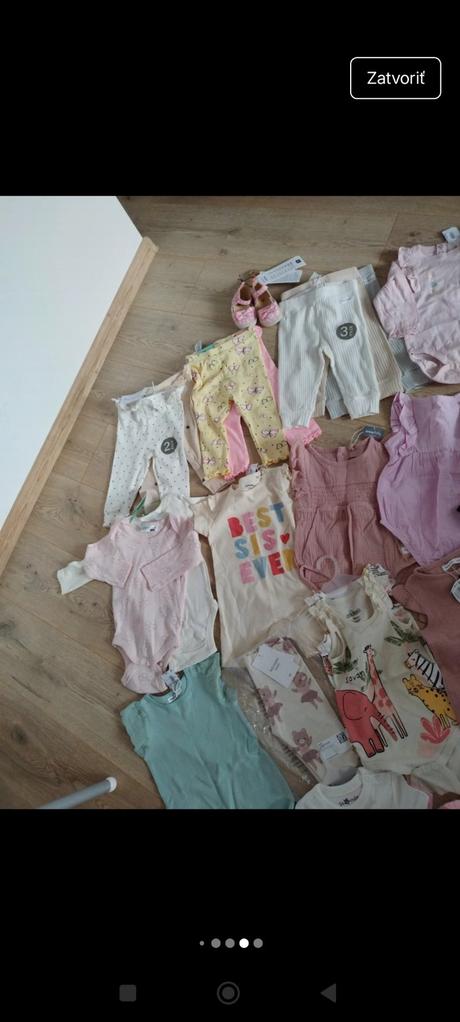 Balík oblečenia 74, 68–80