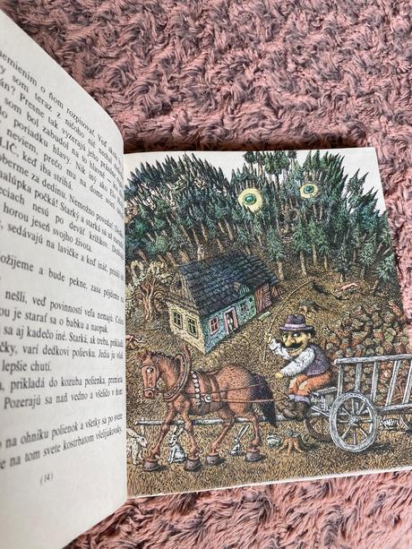 Starý retro števko drievko a alenka z polienka,