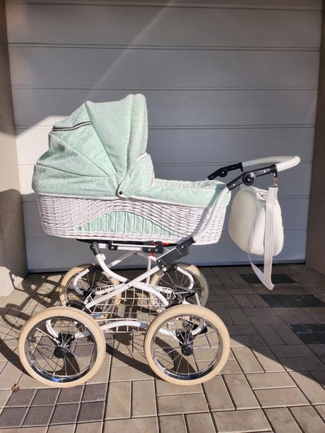 Retro kočík, baby fashion,baby fashion scarlett