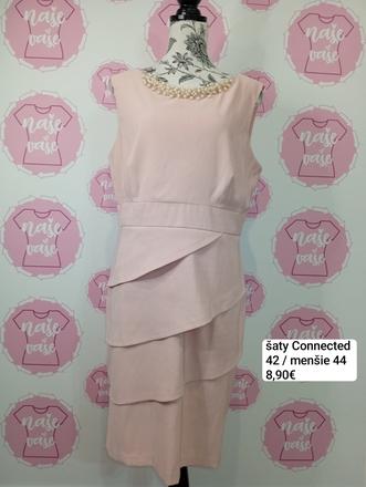 Jemné zdobené šaty, xl