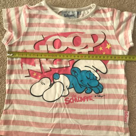 Letné pyžamo šmolkovia v.116, 110