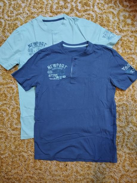 2x pánske tričká, m