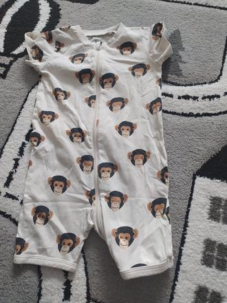 Lindex letné pyžamo opice 74, lindex,74