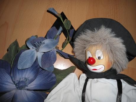 Závesná dekorácia - šaško/šašo,