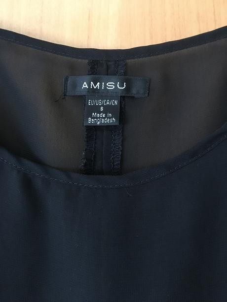 Dámsky priehľadný top amisu, amisu,s