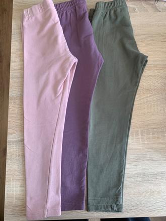 3x legíny s česanou podšívkou lindex 110, lindex,110