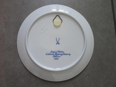 Porcelánové taniere rusia - závesné, dekoračné,