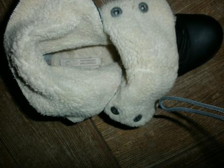 Teplučké kotníkové čižmy z pravej kože buffalo, 39