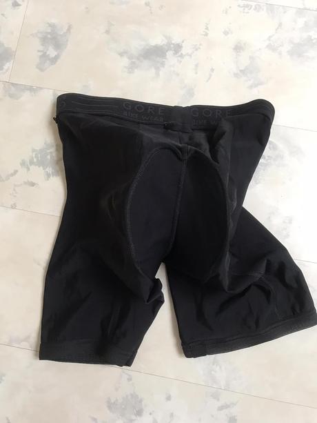 Profesionálne cyklistické nohavice s výstužou, gore,m