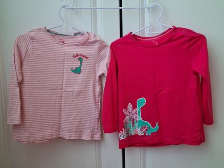 Set 2 tričiek pre dievčatko veľ.86/92, lupilu,92