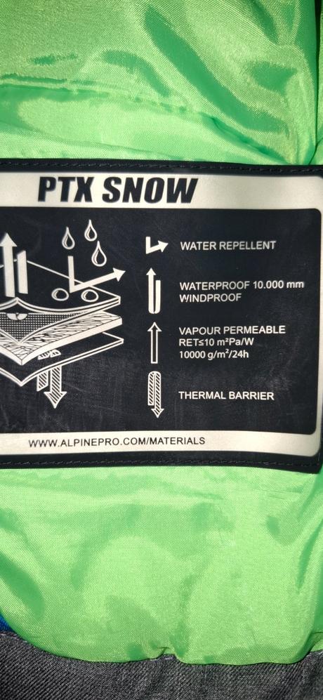 Zimná bunda alpine pro, alpine pro,128