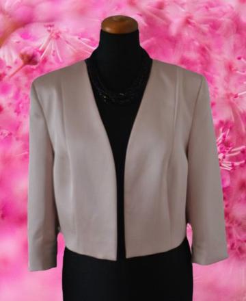 Christian berg - koktejlové bolerko veľ. xxl, xxl