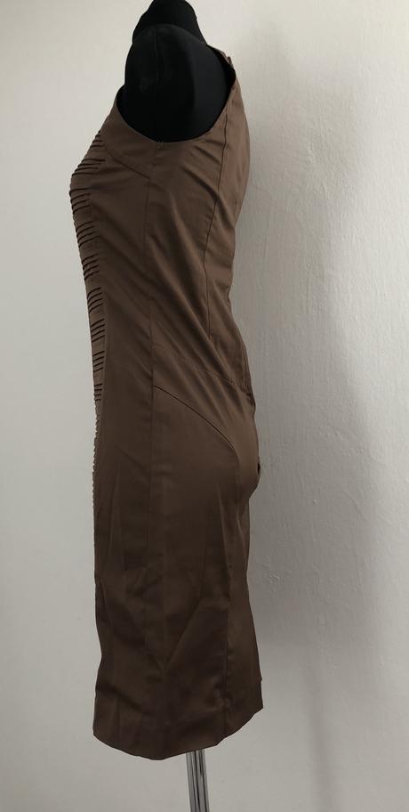 Hnedé elegantné šaty sinequanone, s