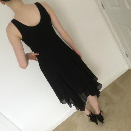 Elegantne krasne vypracovane male cierne1x oblecen, next,36