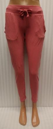 Dámske elastické ružové tepláky, blue motion, xs