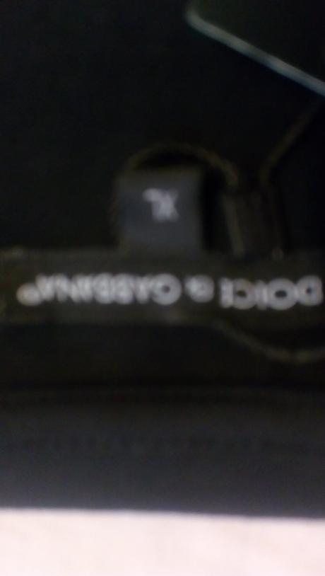 Tričko d&g s aplikáciou, xl