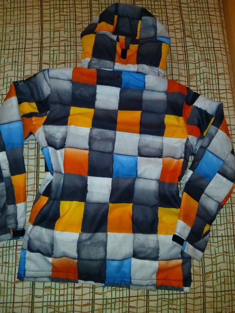 Lyžiarska bunda quiksilver 10 000 +oteplovaky, quiksilver,158