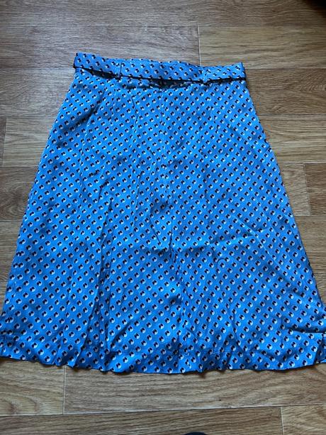 Gant modrá saténová sukňa, gant,34