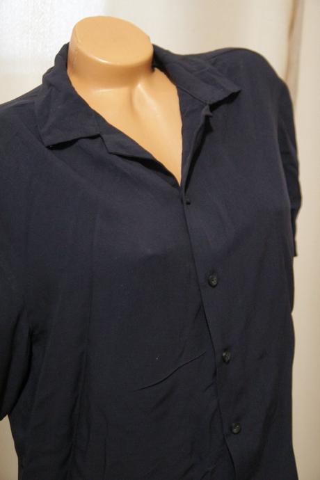 Tmavo modrá košeľa river island, l, river island,l