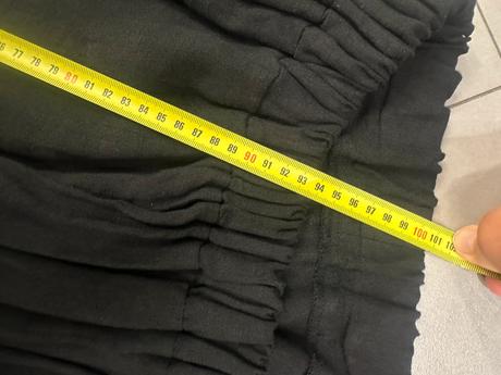 Široké ľanové nohavice/sukna ninja retzer, xl