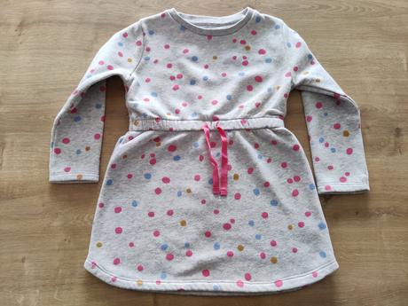 Bodkované mikinové šaty, f&f,110